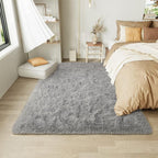 LOCHAS 4x6 Area Rugs Fluffy Living Room Carpets - Image 9