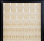 Roundhill Furniture Inkwell 4-Panel Bamboo Room Divider, Folding Portable - Image 6