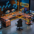 Furologee 66” L Shaped Desk - Image 5