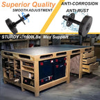 NEWBYTEK 3/8-16 Adjustable Leveling Feet Heavy Duty - Image 5