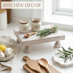 EOSAHR Farmhouse Riser for Room Decor : Decorative Pedestal Stand For Display - Image 3