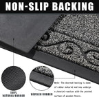 Yimobra Welcome Mats for Front Door 36x24, Heavy Duty Waterproof Outdoor Door - Image 3