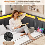 DICTAC Queen Corner Bed Frame - Image 6
