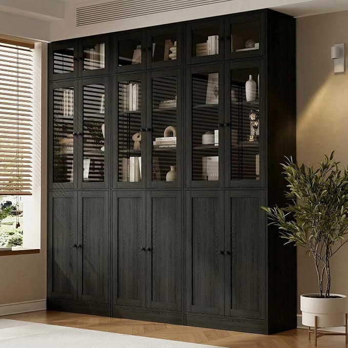 TUSY 85.5" Modern Tall Bookcase - Image 3