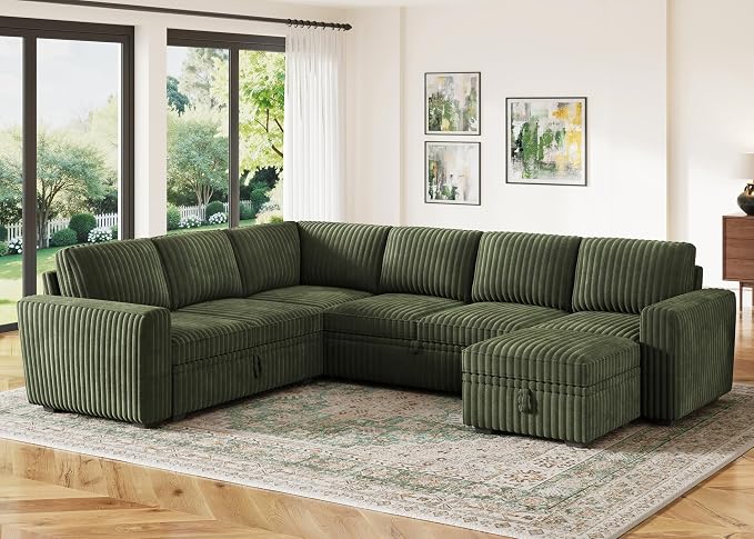 HONBAY Modular Sectional Sleeper Sofa - Image 8