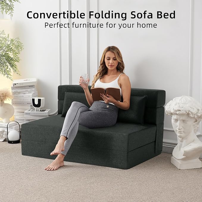FILUXE Convertible Folding Sofa Bed - Image 4