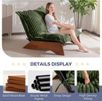 MAXYOYO Adjustable Living Room Chair, 3-Position Bean Bag Chair - Image 4