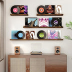Floating Shelves for Wall, 36 inch Wood Floating Shelves Set of 2, Picture - Image 2