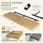 FLYJOE 48 Inch Long Floating Shelves - Image 2