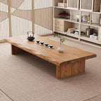 Japanese Tatami Wooden Coffee Table Palace Style Small Wooden Tables by Hltdzer