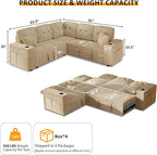 Modular Sectional Sleeper Sofa - Image 3