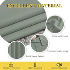 NICETOWN Blackout Sage Green Curtains & Drapes - Image 4