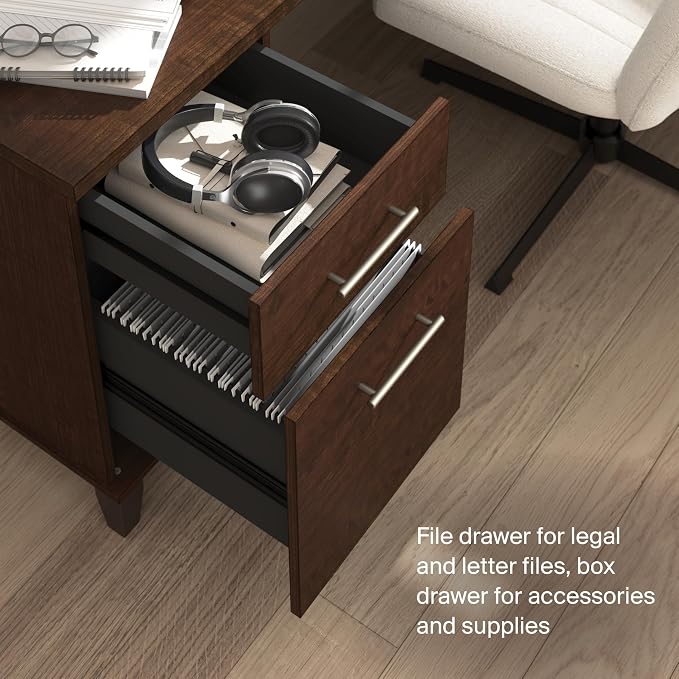 Bush Home 60-Inch L-Shaped Desk - Image 6