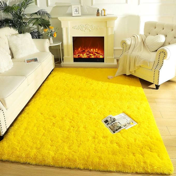 LOCHAS Area Rugs Fluffy Living Room Carpets - Image 6