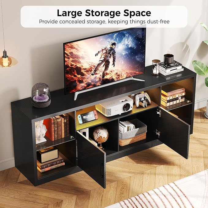 IRONCK TV Stand for TVs 80 inch - Image 6