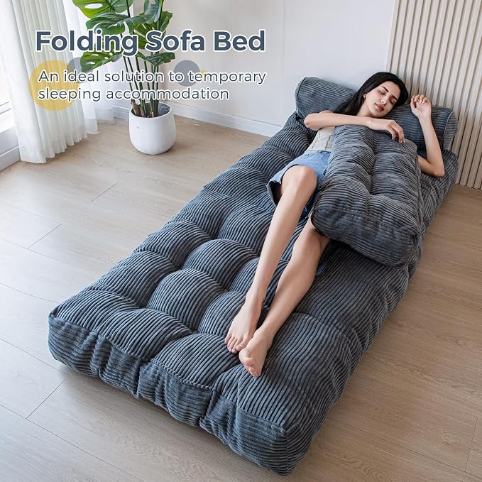 MAXYOYO Folding Sofa Bed, Convertible Sleeper Chair - Image 8