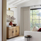 Burlywood Pinch Pleat Linen Curtains 120 Inches Long 60 Inch Wide | - Image 9
