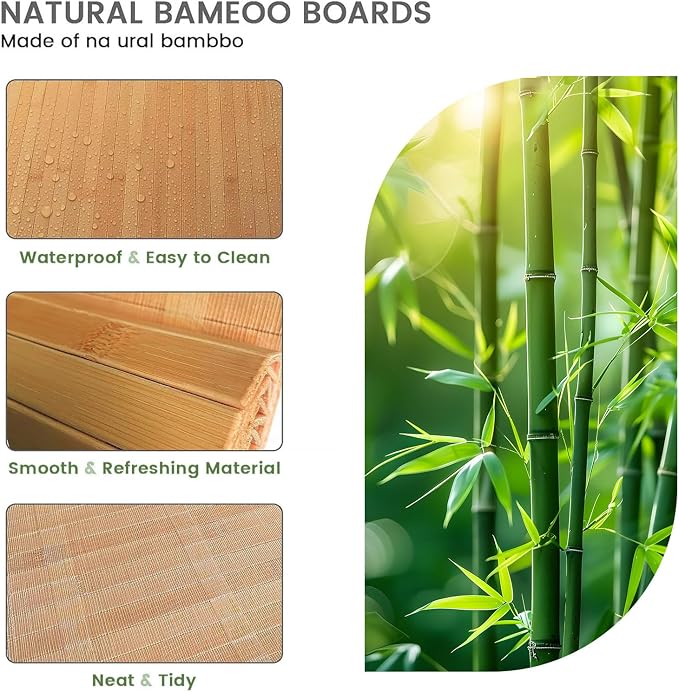 Natural Bamboo Wall Panel for Interior Decor - Image 4