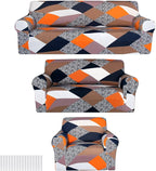 Peryiter 3 Pcs Couch and Loveseat Covers Set Sofa Cover by Peryiter