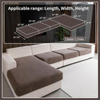 OHSIO Sectional Couch Covers, Wear Resistant Stretch Sofa Covers Washable Soft - Image 2