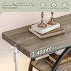 Huuger 41.3 Inch Entryway Table, Modern Console Sofa Table, Accent Table - Image 5
