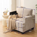 Rexulqo Oversized Accent Chair - Image 2