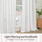 BGment Boho Curtains for Living Room 2 Panels, Each Panel 52 Inches Wide - Image 6