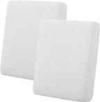 Easy-Going Stretch 2 Pieces Loveseat Couch Cushion Cover by Easy-Going