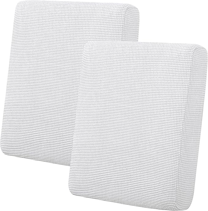 Easy-Going Stretch 2 Pieces Loveseat Couch Cushion Cover by Easy-Going