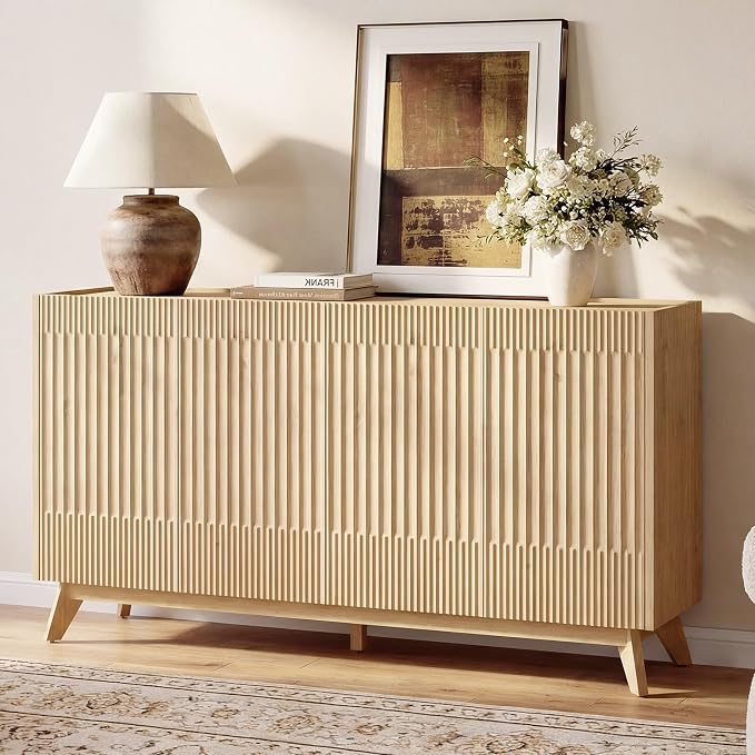 Fatmok Large Sideboard Buffet Cabinet - Image 7