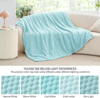 BEDELITE Cloud Blue Throw Blanket - Image 7