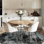 RELEANY Washable Round 6ft Area Rug - Image 3