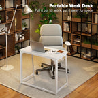 WOHOMO Folding Desk, 31.5" Small Desk - Image 7