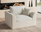 ohllob 48.6" Single Sofa, Small Boneless Couches by Ohllob