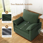 Vesgantti 40" Single Seat Sofa, Comfy Cloud Couch Deep Seat Upholstered Couch - Image 4