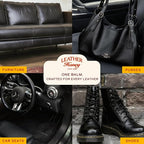 Leather Honey Black Recoloring Balm: Color Restorer and Scratch/Scuff Remover - Image 5
