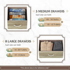 WLIVE Tall Dresser for Bedroom, Fabric Dressers Storage Tower, Dresser & Chest - Image 5