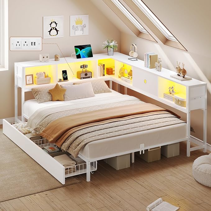 DICTAC Full Corner Bed Frame by DICTAC