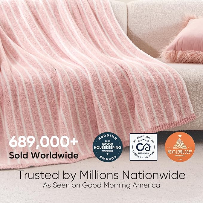Snuggle Sac Bedding Blanket, Twin Size 60x80 | Ultra Soft, Warm Cozy Knit Fuzzy - Image 3