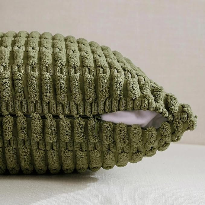 Fancy Homi 4 Packs Decorative Throw Pillow Covers - Image 3