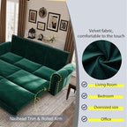 3 in 1 Convertible Sleeper Sofa Bed, 93.7" King Size Sofa Sleeper - Image 6