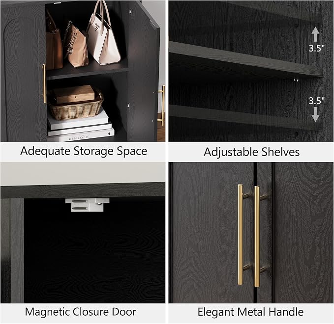 FORTUNETEC Sideboard Buffet Cabinet - Image 3