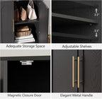 FORTUNETEC Sideboard Buffet Cabinet - Image 3