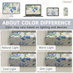 CALBODE 12 Pcs Stretch Indoor/Outdoor Seat Cushion Covers, - Image 7