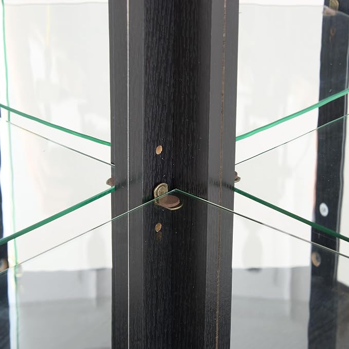 Glass Corner Display Cabinet - Image 7