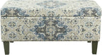 HomePop Large Decorative Storage Bench - Image 4