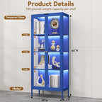 Polup Glass Display Cabinet - Image 3