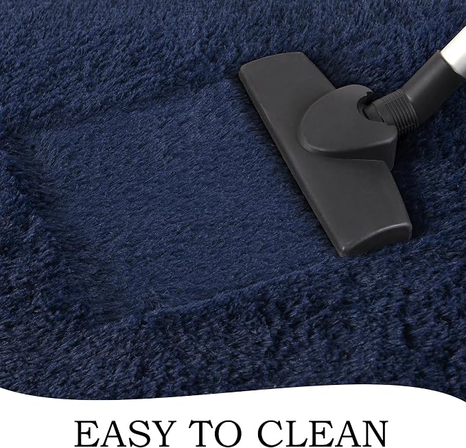 Chicrug Soft Runner Rug for Bedroom Living Room Plush Fluffy Rug 2x6 | Shag - Image 7