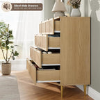 GarveeHome Rattan 8 Drawer Dressers - Image 6