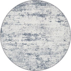 Round Area Rug Living Room: 8 ft Modern Washable Indoor Carpet | by FXRHLP
